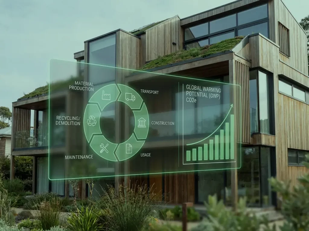 Lebenszyklusanalyse - Nachhaltigkeit im Neubau