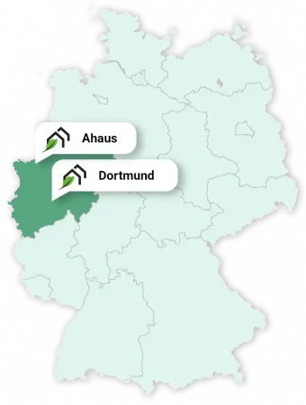 Standorte Ahaus & Dortmund